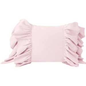 Ritmo Home Fırfırlı Vintage Bohem Kırlent Kılıfı Pembe