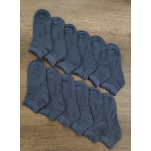 Erkek 12 Çift Yazlık Kaliteli Bambu Patik Çorap Dikişsiz