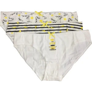 Kadın ERSK790 Desenli Slip 3'lü EROS01261