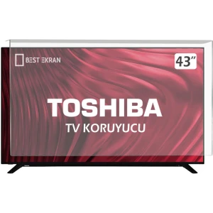 Best Ekran Toshiba 43L2163DT Tv Ekran Koruyucu - 43" Inç Kırılmaz Tv Ekran Koruyucu