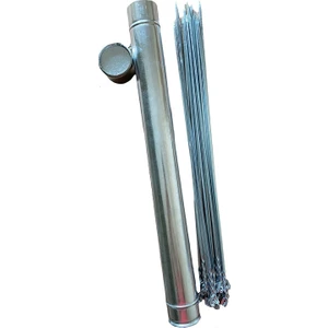 Kare Patlıcan Sebze Şişi Şiş Kaplı set 60CM 20'li