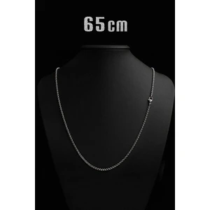 Trend Collection Italyan Ince Çelik Unisex Zincir Kolye 65 cm ( 2mm )