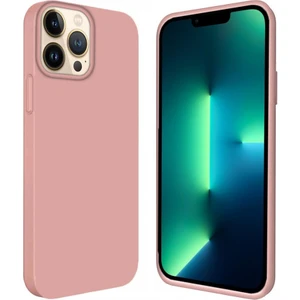 Piyasa Sepeti Apple iPhone 13 Pro Max 6.7'' Içi Kadife Silikon Kılıf Rose