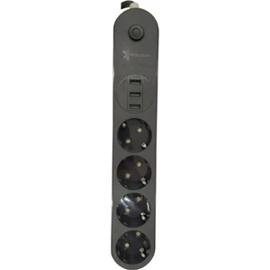Ftr-01 Akım Korumalı Uzatma USB'li Priz