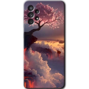 Bera Aksesuar Samsung Galaxy A52 Kılıf Hd Desen Baskılı Arka Kapak - Uçurumdaki Hayat