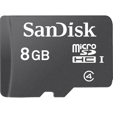 Sandisk C4 Küçük Hoparlör Tf Kart Cep Telefonu Mikro Sd Kart Hafıza Kartı, Kapasite: 8gb (Yurt