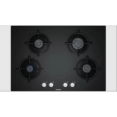 Siemens EN7B6PO10O 75 cm Siyah Cam Ankastre Ocak -