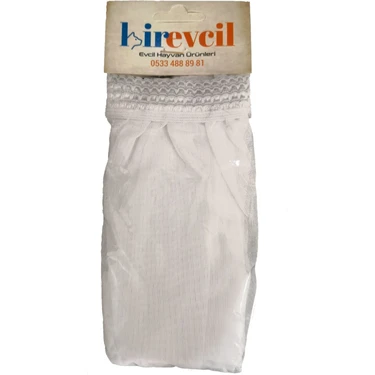 Birevcil Kafes Tülü Tamamen Beyazdır L 55 x 30 x 30