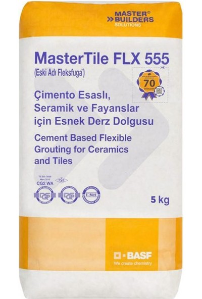 Basf Mastertile Flx 555 Caramel Derz Dolgusu 5 kg Flexfuga