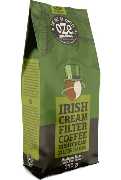 Oze Irish Cream Aromalı Filtre Kahve 2'li 250G
