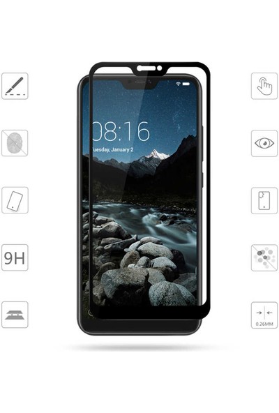 Davin Huawei P20 Pro 5d Cam Ekran Koruyucu