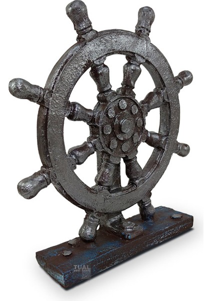 Dekoratif Polyester Dümen Biblo Heykeli 23 x 21 cm fiyatları