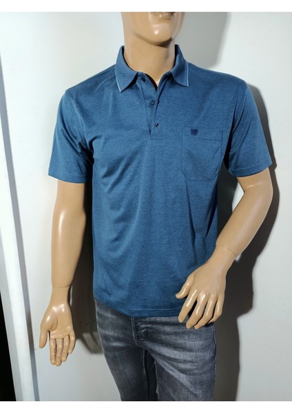 Klasik Tek Cep Yakalı T-Shirt