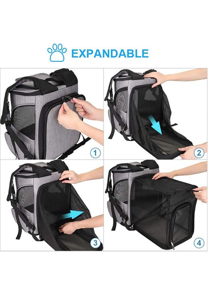 Taşınabilir Nefes Alabilen Sırt Çantasını Gezmek Için Katlanabilir Evcil Hayvan Çantası (Yurt Dışından) fırsatları