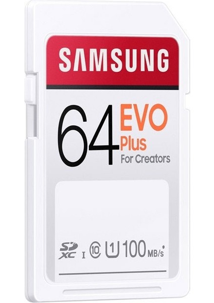 Evo Plus U1 C10 Yüksek Hızlı Sd Hafıza Kartı, Kapasite: 64GB (Yurt Dışından)