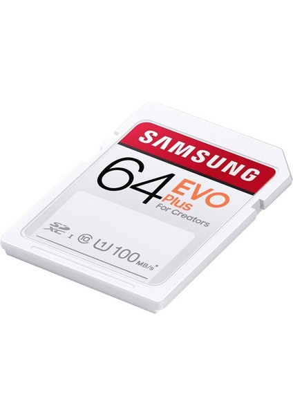 Evo Plus U1 C10 Yüksek Hızlı Sd Hafıza Kartı, Kapasite: 64GB (Yurt Dışından)