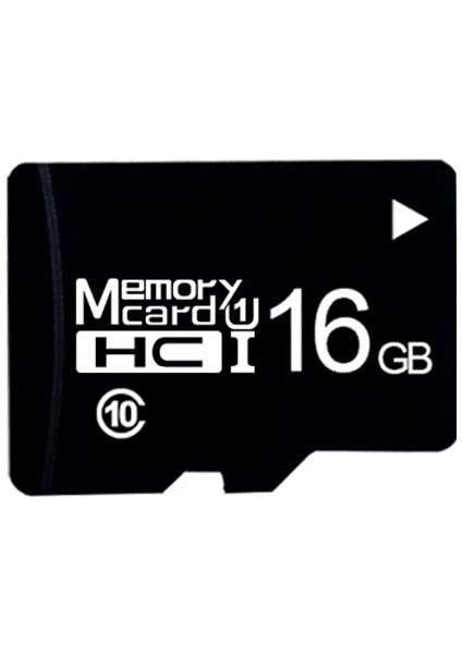 16 GB Yüksek Hızlı SINIF10 Siyah Tf (Mikro Sd) Hafıza Kartı (Yurt Dışından)