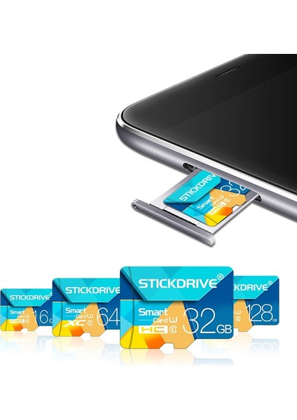 32GB U1 Renkli Tf (Mikro Sd) Hafıza Kartı (Yurt Dışından)