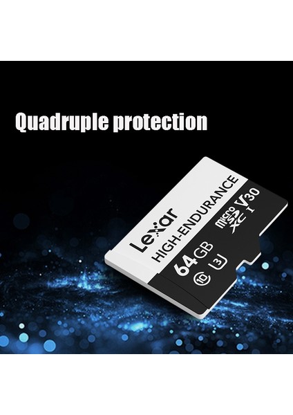 Microsdhc 64 GB Yüksek Dayanıklılık Bellek Kartı Sürüş Kaydedici Güvenlik Izleme Tf Kart Fotoğraf Kartı (Yurt Dışından) modelleri