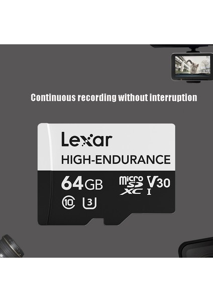 Microsdhc 64 GB Yüksek Dayanıklılık Bellek Kartı Sürüş Kaydedici Güvenlik Izleme Tf Kart Fotoğraf Kartı (Yurt Dışından) fırsatları