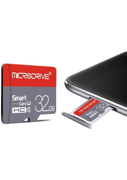 Microdrive 16GB Yüksek Hızlı Sınıf 10 Micro Sd (Tf) Hafıza Kartı (Yurt Dışından)