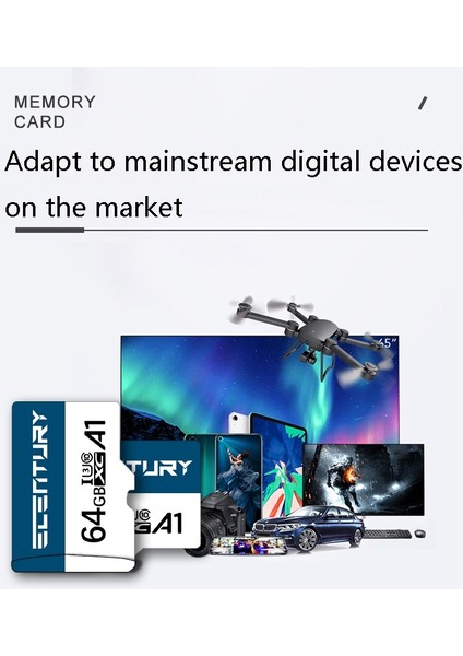 Sürüş Kaydedici Hafıza Kartı Yüksek Hızlı Güvenlik Izleme Video Tf Kart, Kapasite: 16GB (Yurt Dışından)