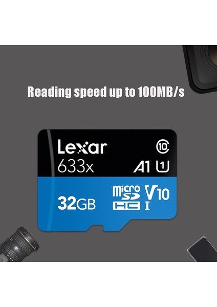 633X 32 GB Yüksek Hızlı Cep Telefonu Bellek Tf Kart Sürüş Kaydedici Hafıza Kartı (Yurt Dışından) modelleri
