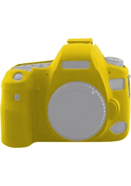 Eos 6d Mark Iı Için Yumuşak Silikon Koruyucu Kılıf - Sarı (Yurt Dışından)