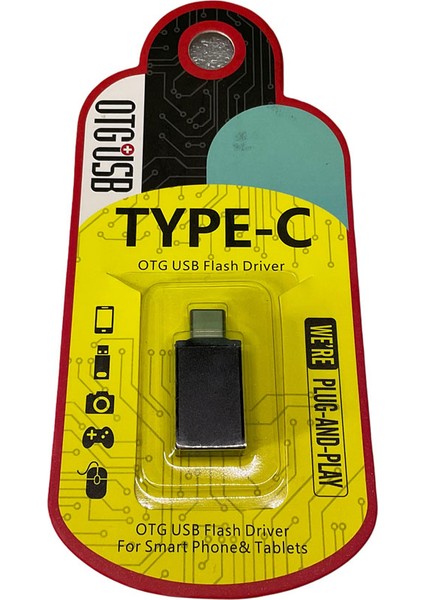 NTC-1961 USB To Type-C Otg Adaptör