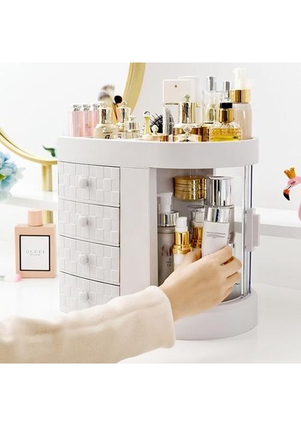 Soyunma Masası 4 Çekmece Makyaj Tutucu Saklama Kutusu (Yurt Dışından) modelleri