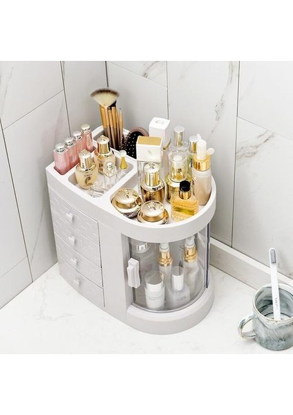 Soyunma Masası 4 Çekmece Makyaj Tutucu Saklama Kutusu (Yurt Dışından) fırsatları