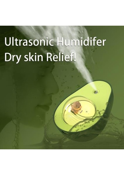 Sevimli Pet Nemlendirici Avokado Şekli Mini Ev Ultrasonik Nemlendiriciler (Yurt Dışından)