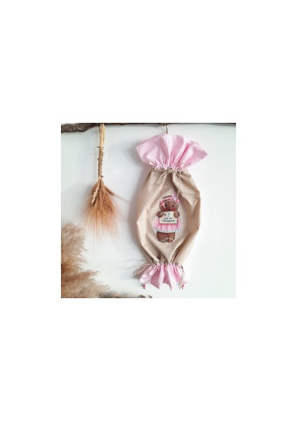 Pembe Ginger Poşetlik