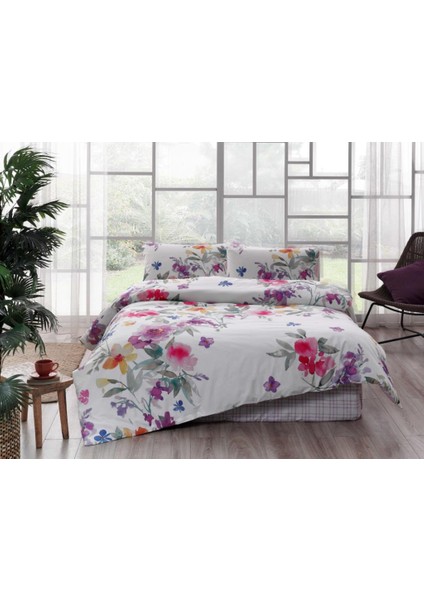 Nevresim Takımı Antibakteriyel Blanche Lila Çift Kişilik
