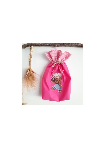 Fuşya Ginger Ekmek Torbası