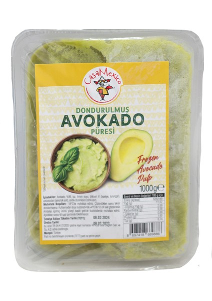 Donuk Avokado Püresi Casamexico 1 kg