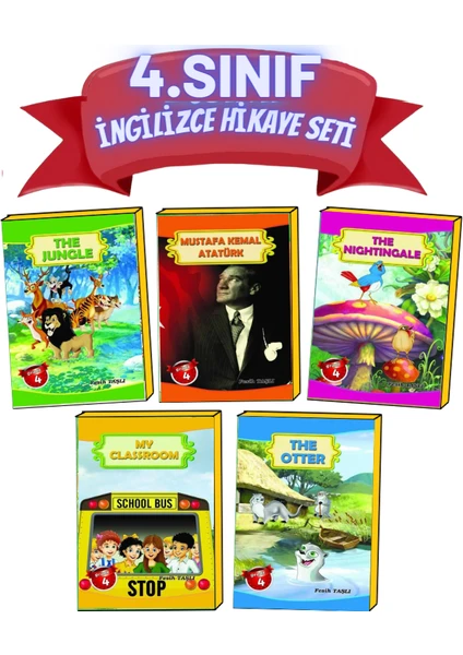 4.Sınıf  İngilizce  Hikaye Seti