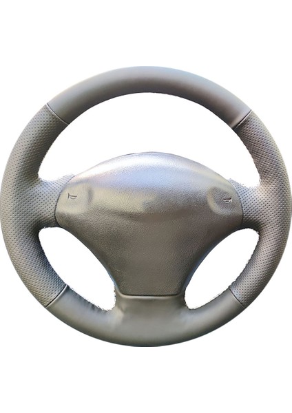 Ford Fiesta 98-2002 Arası Tamuyumlu Spor Deri Direksiyon Kılıfı