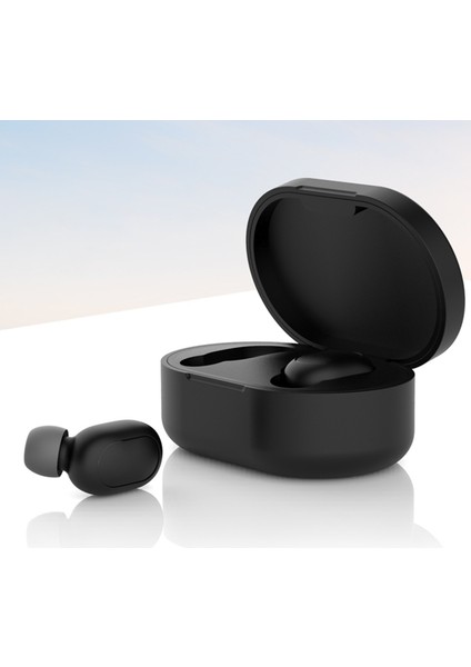 Redmi Airdots Black Için Bluetooth Kulaklık Silikon Kılıf (Yurt Dışından)