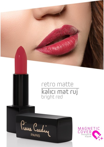 Retro Matte Lipstick - Bright Red - 151