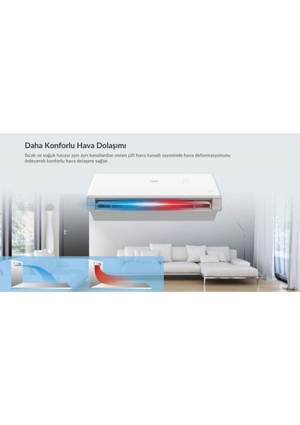 A++ 12000 BTU/h Inverter Duvar Tipi Klima