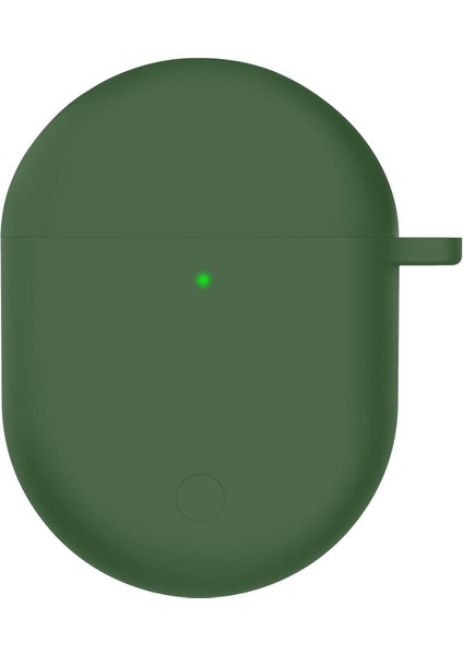 Redmi Buds4 Koyu Yeşil Için Silikon Kulaklık Kılıfı (Yurt Dışından)