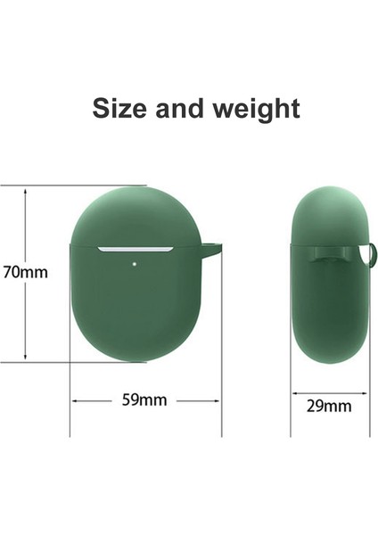 Redmi Buds4 Koyu Yeşil Için Silikon Kulaklık Kılıfı (Yurt Dışından) modelleri