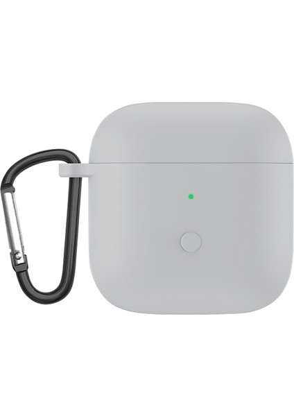 Redmi Buds3 Için Sıvı Silikon Tek Parçalı Kulaklık Kılıfı 3 Gri (Yurt Dışından)