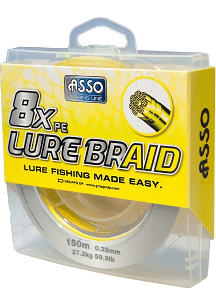 Pe 8x Lure Braıd 150 mt