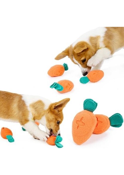 Yıkanabilir Peluş Havuç Köpek Oyuncaklar Snuffle Mat Köpek Bulmaca Gizle Gizle Yiyecek Yem Araştırma Eğitimi Yavaş Besleyici Oyuncaklar Stres Yayın | Çeviklik Ekipmanları (Yurt Dışından)