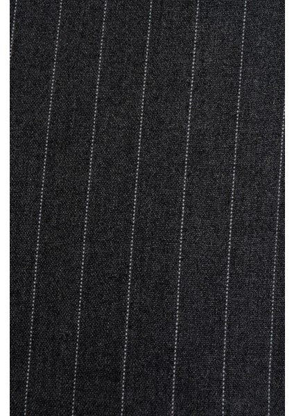 Dik Nokta Çizgili Kruvaze Slim Fit Erkek Takım Elbise modelleri