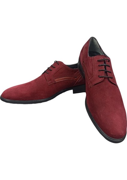 Bağcıklı Düz Süet Klasik Erkek Ayakkabı