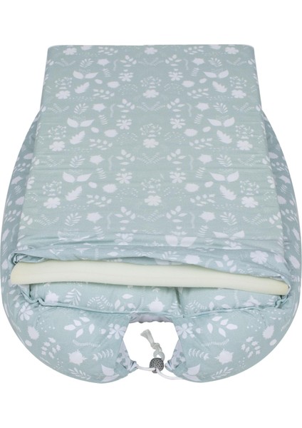 Anne Yanı Bebek Reflü Yatağı ART-273 Yaprak Desen modelleri