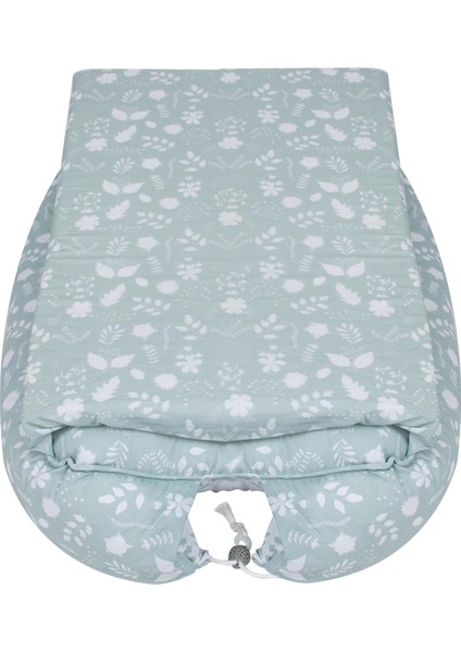 Anne Yanı Bebek Reflü Yatağı ART-273 Yaprak Desen fırsatları